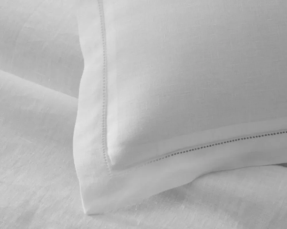 Matouk 100% Linen Roman Flat Sheet White Full/queen NWT $495